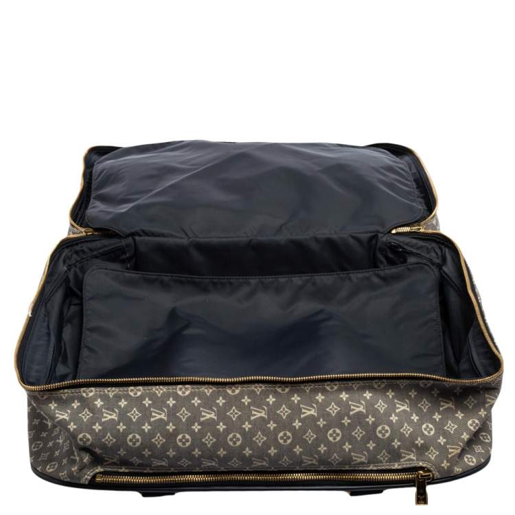 Pre Owned Louis Vuitton Encre Monogram Idylle Canvas Epopee Rolling Luggage