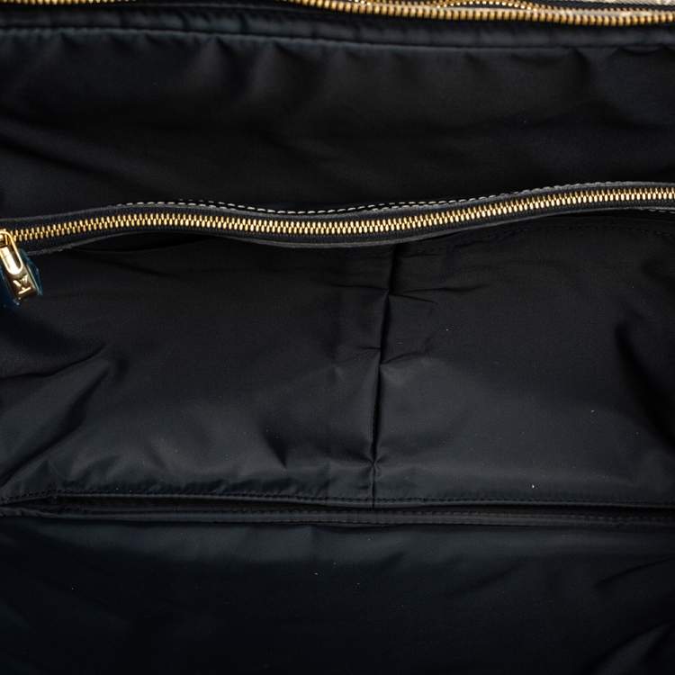 Pre Owned Louis Vuitton Encre Monogram Idylle Canvas Epopee Rolling Luggage