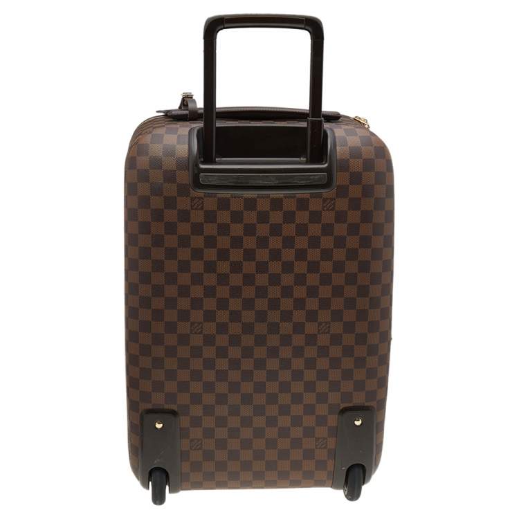 Pre Owned Louis Vuitton Damier Canvas Pegase Luggage 55