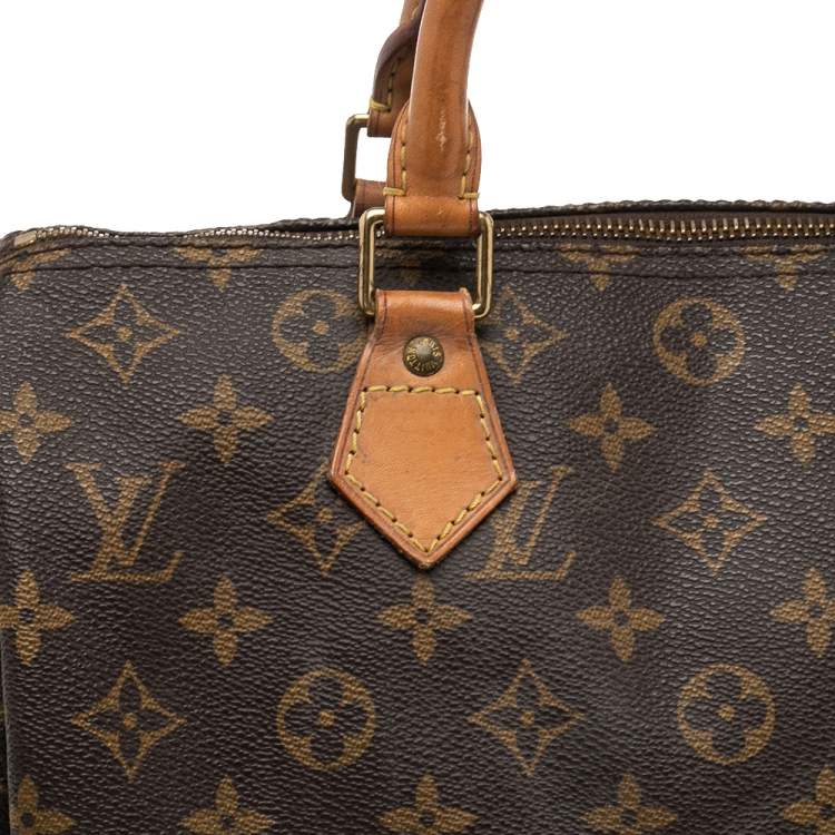 Pre Owned Louis Vuitton Monogram Canvas Speedy 30 Bag