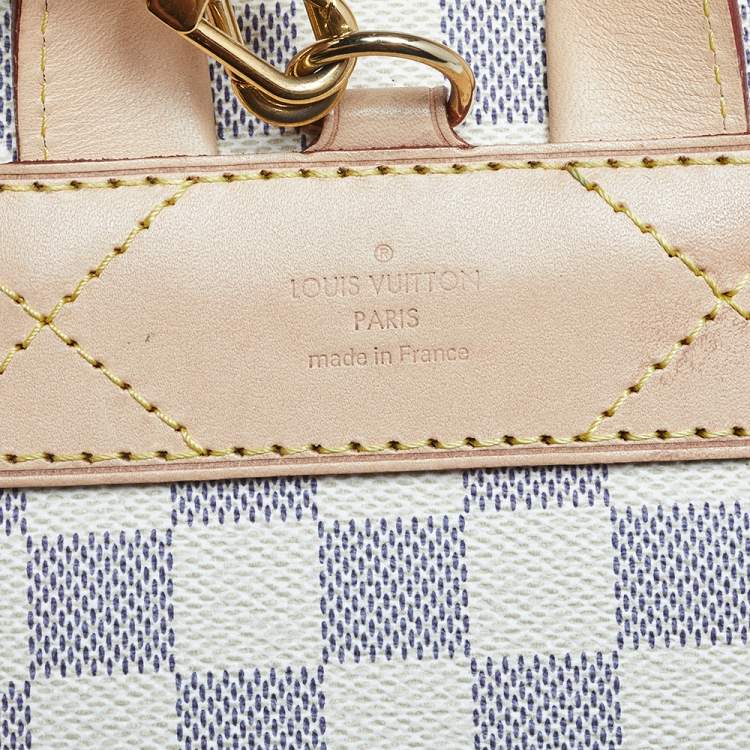 Pre Owned Louis Vuitton Damier Azur Canvas Sperone BB Bag