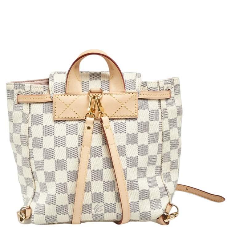 Pre Owned Louis Vuitton Damier Azur Canvas Sperone BB Bag