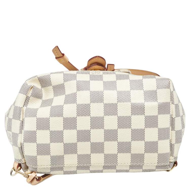 Pre Owned Louis Vuitton Damier Azur Canvas Sperone BB Bag