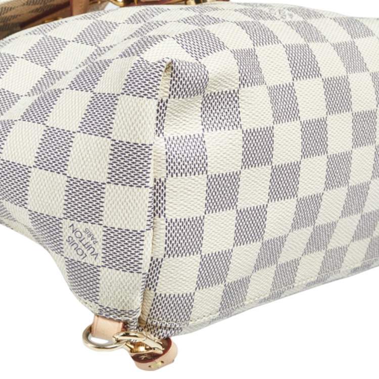 Pre Owned Louis Vuitton Damier Azur Canvas Sperone BB Bag