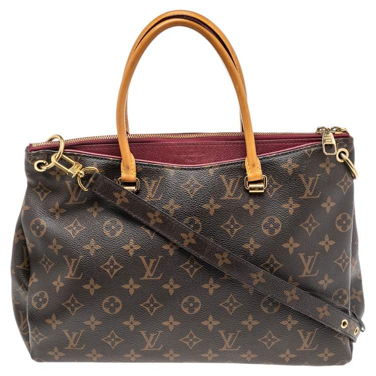 Louis Vuitton, Bags, Authentic Louis Vuitton Monogram Pallas Mm Aurore