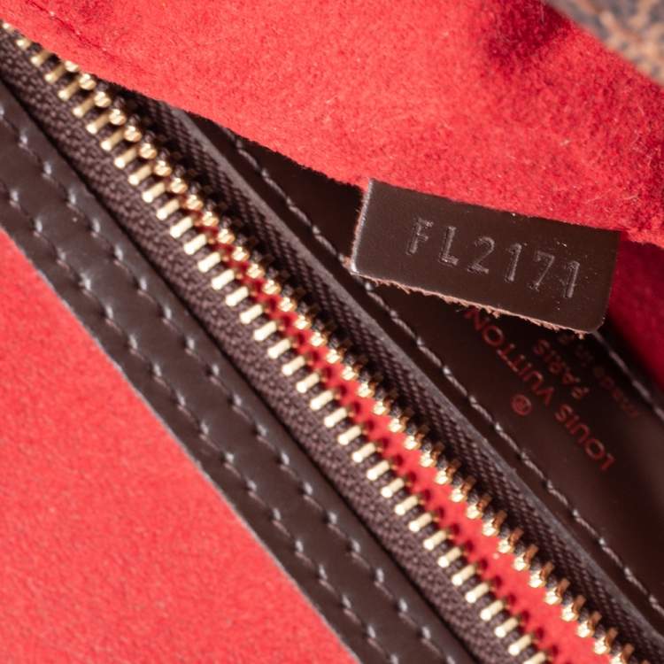 مملوكة مسبقًا Louis Vuitton Damier Ebene Canvas Bergamo GM Bag