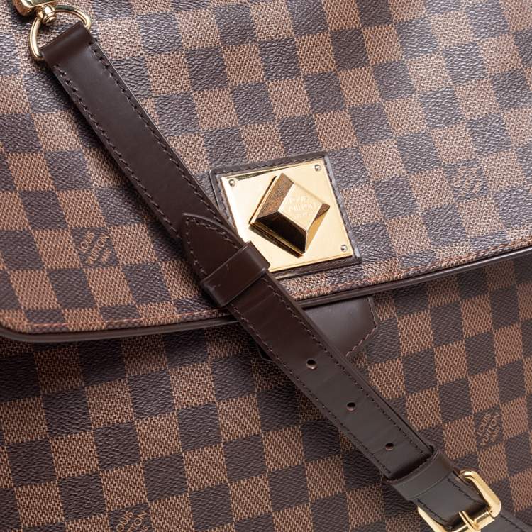 مملوكة مسبقًا Louis Vuitton Damier Ebene Canvas Bergamo GM Bag