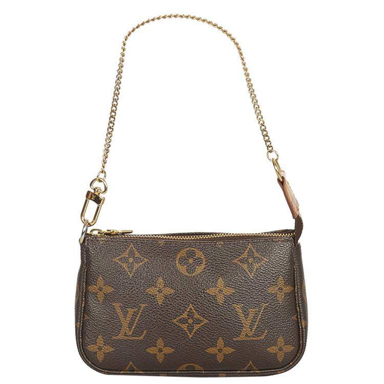 louis vuitton mini pochette monogram canvas