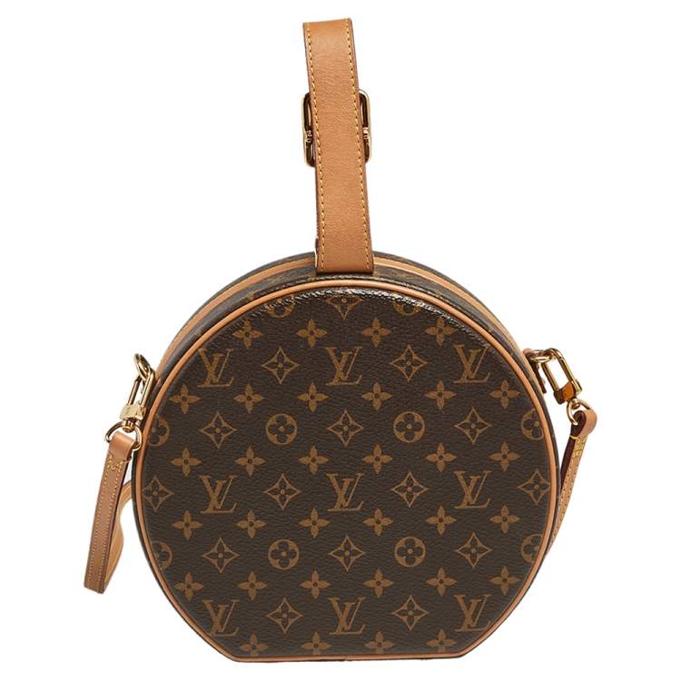 Pre Owned Louis Vuitton Monogram Canvas Petite Boite Chapeau Bag
