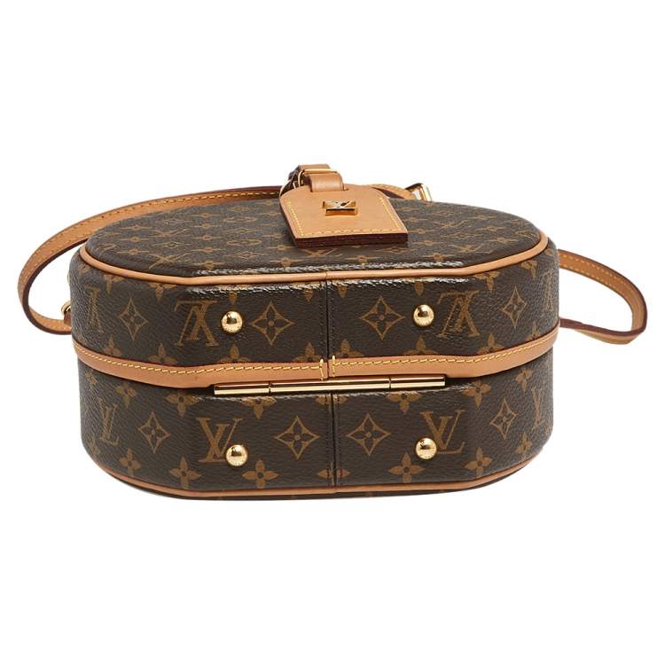 Pre Owned Louis Vuitton Monogram Canvas Petite Boite Chapeau Bag