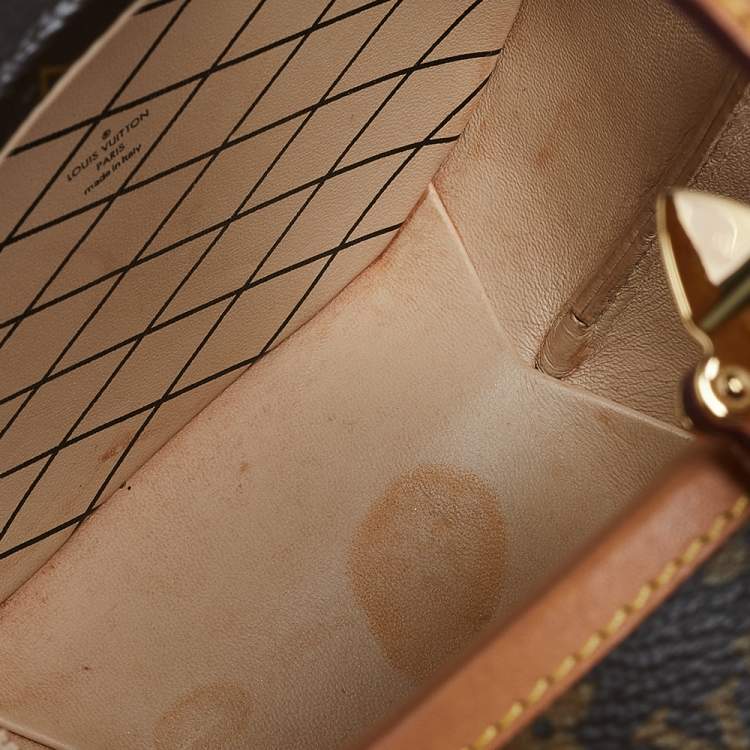 Pre Owned Louis Vuitton Monogram Canvas Petite Boite Chapeau Bag