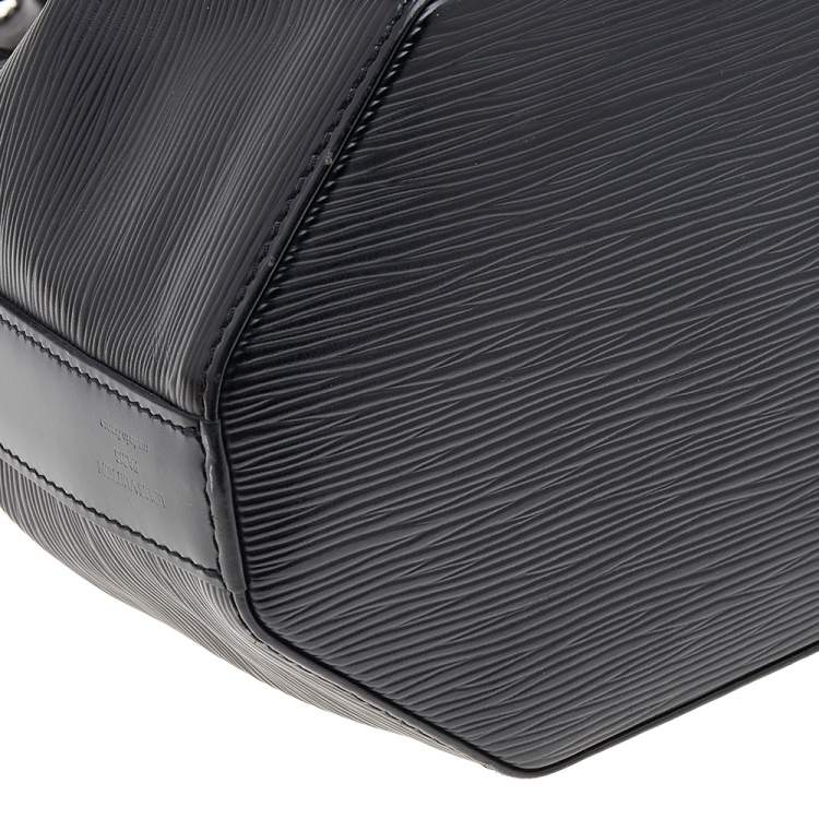 Pre Owned Louis Vuitton Black Epi Leather Sac D'Epaule Bag
