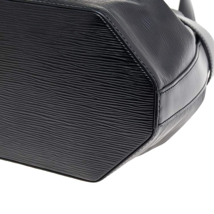 Pre Owned Louis Vuitton Black Epi Leather Sac D'Epaule Bag