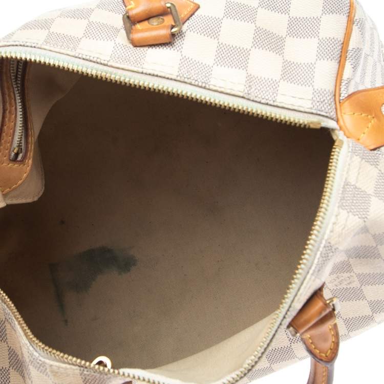 مملوكة مسبقًا Louis Vuitton Damier Azur Canvas Speedy 30 Bag