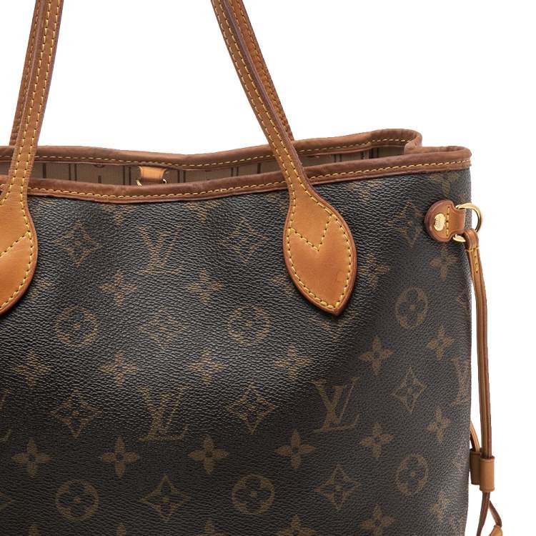 Pre Owned Louis Vuitton Monogram Canvas Neverfull PM Bag