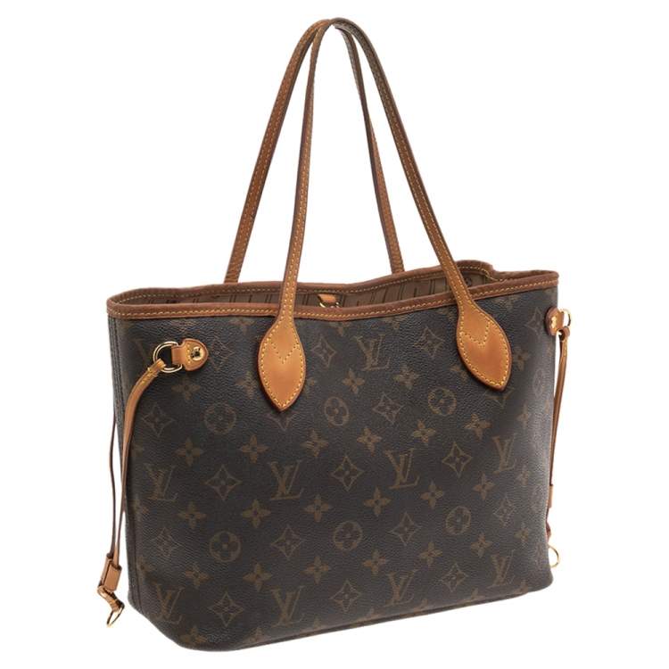 Pre Owned Louis Vuitton Monogram Canvas Neverfull PM Bag