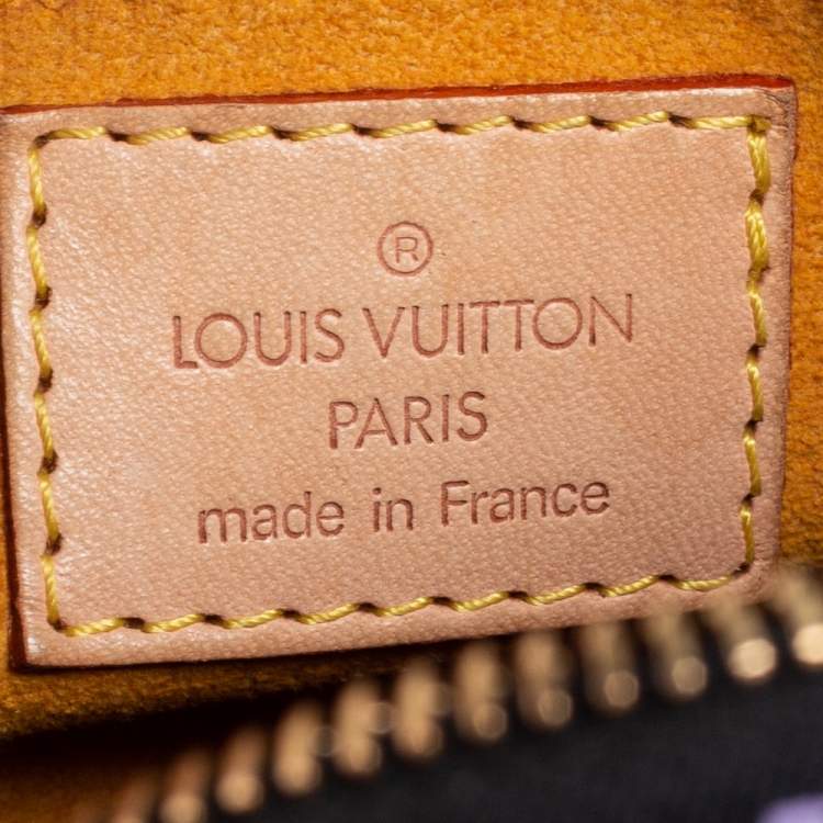 Pre Owned Louis Vuitton Black Monogram Multicolore Canvas Limited Edition Fringe Speedy 25 Bag