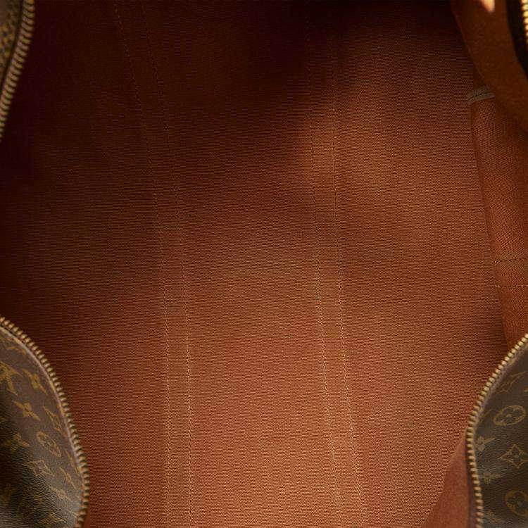 Pre Owned Louis Vuitton Monogram Canvas Keepall 55 Bag