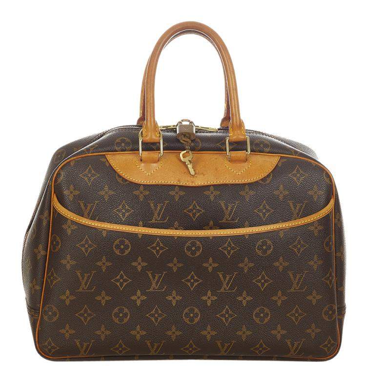 deauville handbag monogram canvas