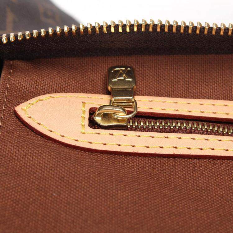 Pre Owned Louis Vuitton Brown Monogram Coated Canvas Speedy 30 Satchel Bag