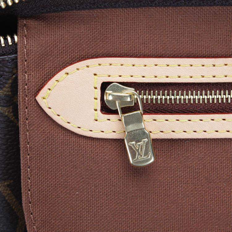 Pre Owned Louis Vuitton Brown Monogram Coated Canvas Speedy 30 Satchel Bag