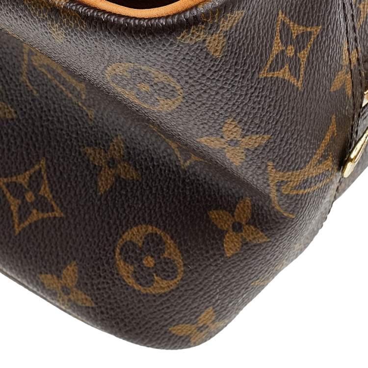 Pre Owned Louis Vuitton Monogram Canvas Deauville Bag