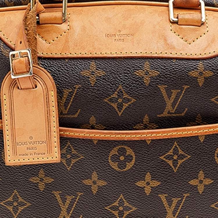 Pre Owned Louis Vuitton Monogram Canvas Deauville Bag