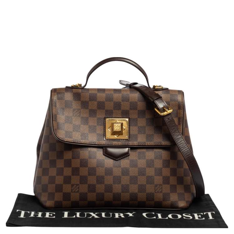 مملوكة مسبقًا Louis Vuitton Damier Ebene Canvas Bergamo MM Bag