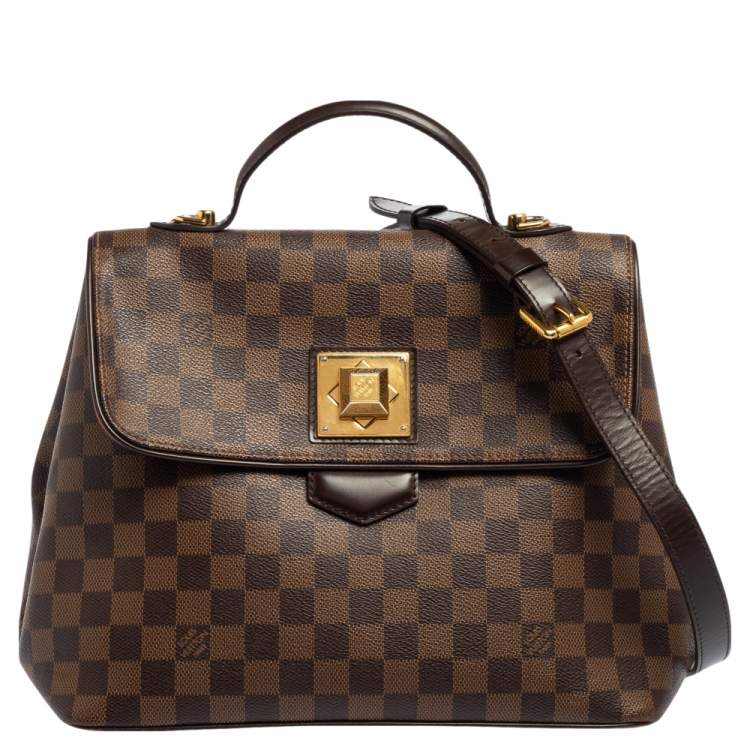 مملوكة مسبقًا Louis Vuitton Damier Ebene Canvas Bergamo MM Bag