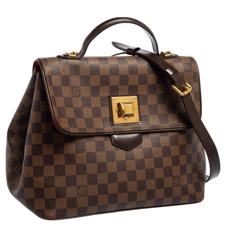 مملوكة مسبقًا Louis Vuitton Damier Ebene Canvas Bergamo MM Bag