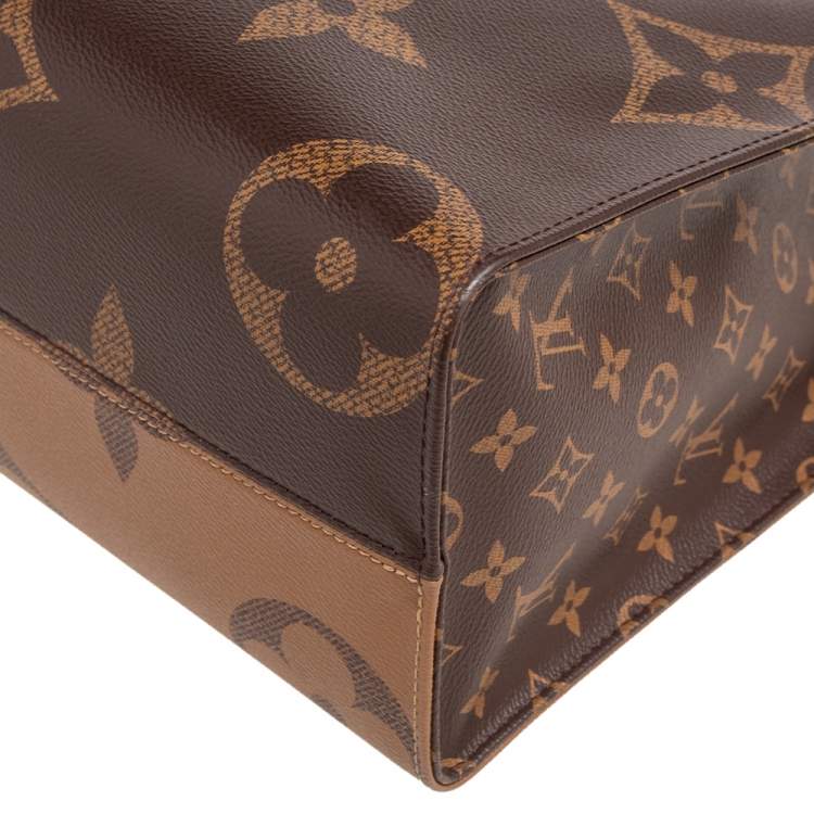 Pre Owned Louis Vuitton Reverse Monogram Canvas Giant Onthego MM Bag
