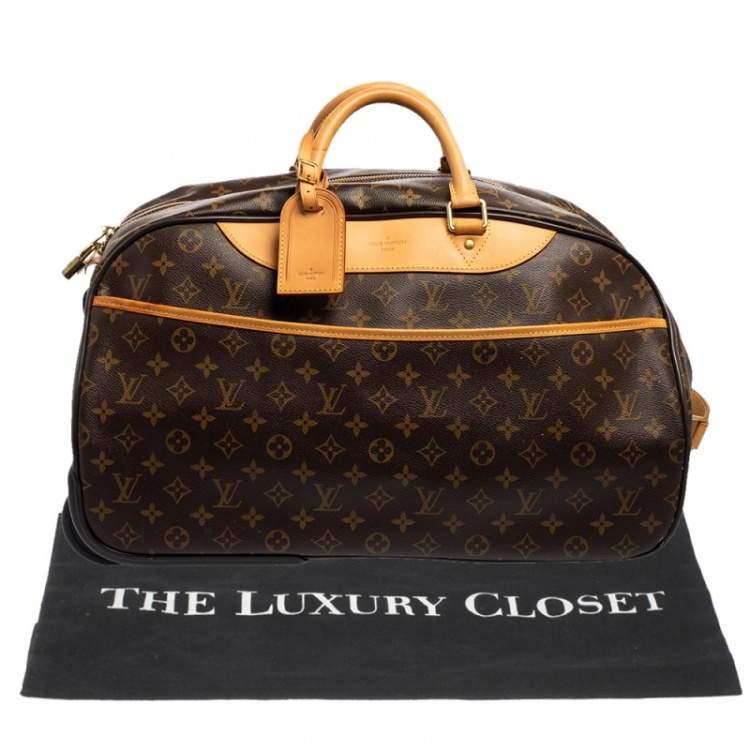 Pre Owned Louis Vuitton Monogram Canvas Eole 50 Luggage Bag