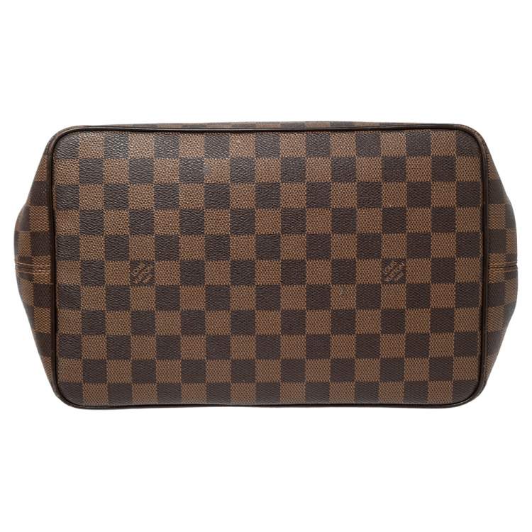 Pre Owned Louis Vuitton Damier Ebene Canvas Bergamo MM Bag
