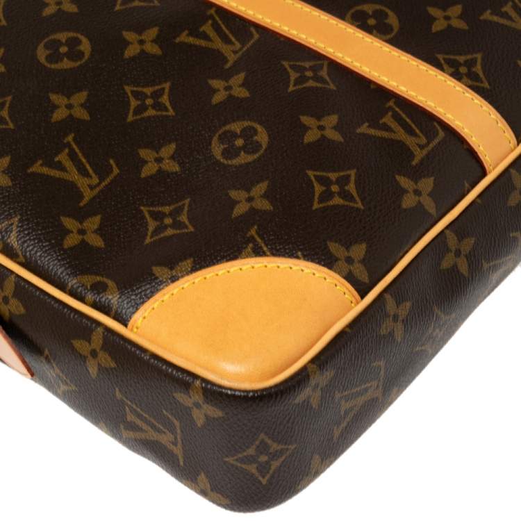 Pre Owned Louis Vuitton Monogram Canvas Porte Documents Voyage Briefcase