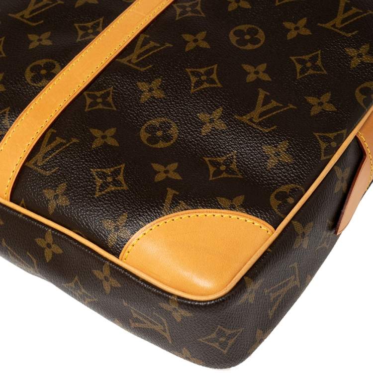Pre Owned Louis Vuitton Monogram Canvas Porte Documents Voyage Briefcase