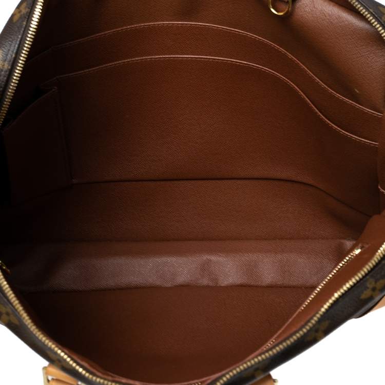 Pre Owned Louis Vuitton Monogram Canvas Porte Documents Voyage Briefcase