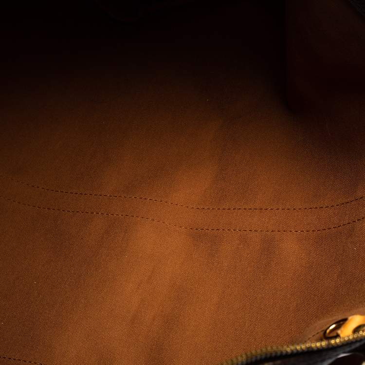 Pre Owned Louis Vuitton Brown Monogram Canvas Keepall Bandouliere 60 Duffel Bag