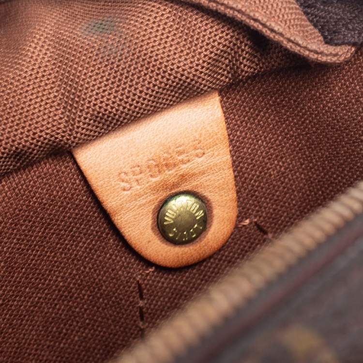 Pre Owned Louis Vuitton Monogram Canvas Speedy 25 Bag