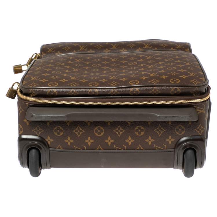 Pre Owned Louis Vuitton Monogram Canvas Pegase Legere 55 Business Luggage