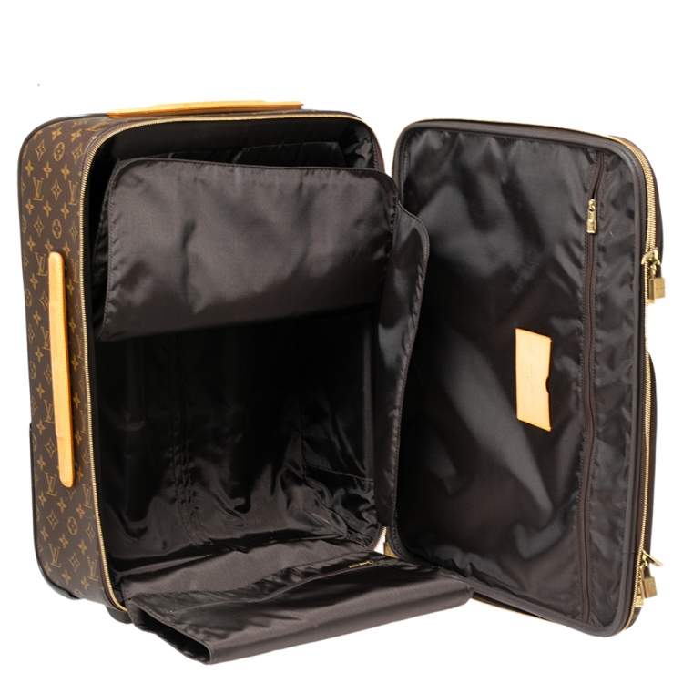 Pre Owned Louis Vuitton Monogram Canvas Pegase Legere 55 Business Luggage