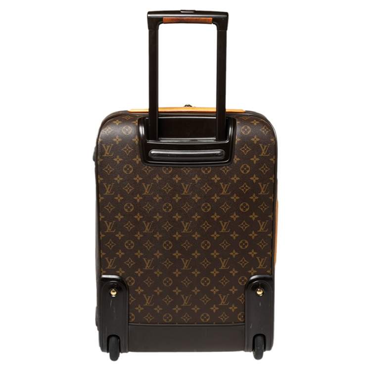 Pre Owned Louis Vuitton Monogram Canvas Pegase Legere 55 Business Luggage