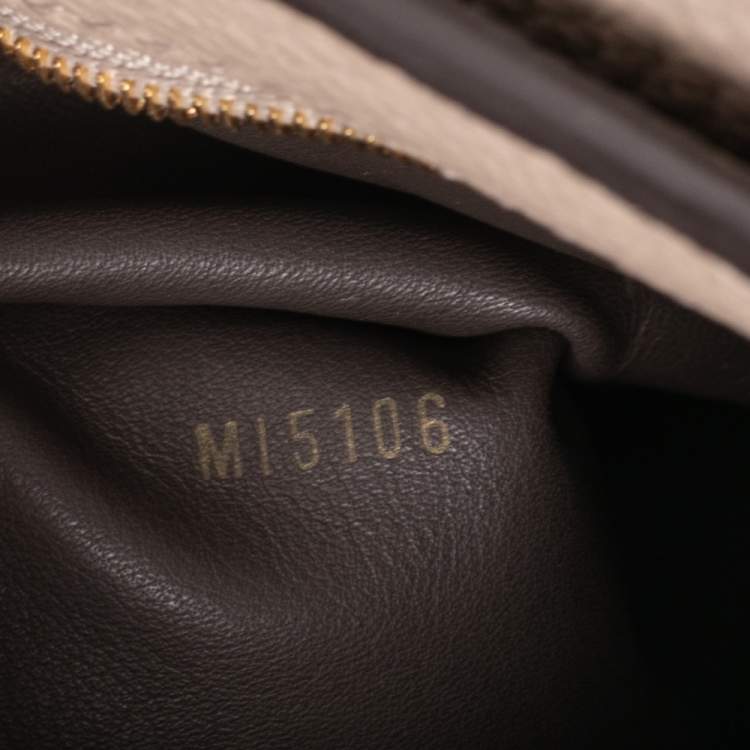 Pre Owned Louis Vuitton Galet Taurillon Leather And Python Capucines BB Bag