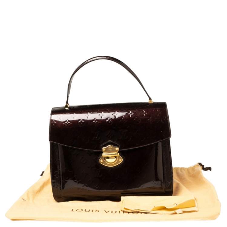 مملوكة مسبقًا Louis Vuitton Amarante Monogram Vernis Mirada Bag