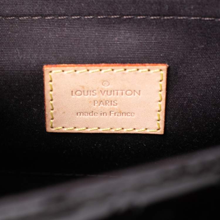 Pre Owned Louis Vuitton Amarante Monogram Vernis Mirada Bag 