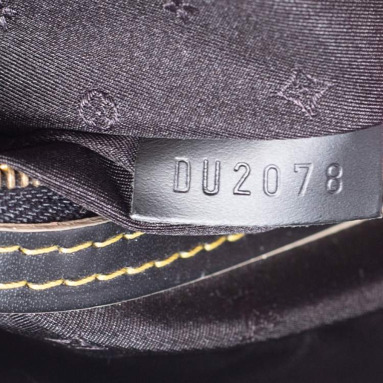 Pre Owned Louis Vuitton Black Suhali Leather Le Majestueux Tote
