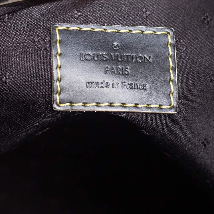 Pre Owned Louis Vuitton Black Suhali Leather Le Majestueux Tote