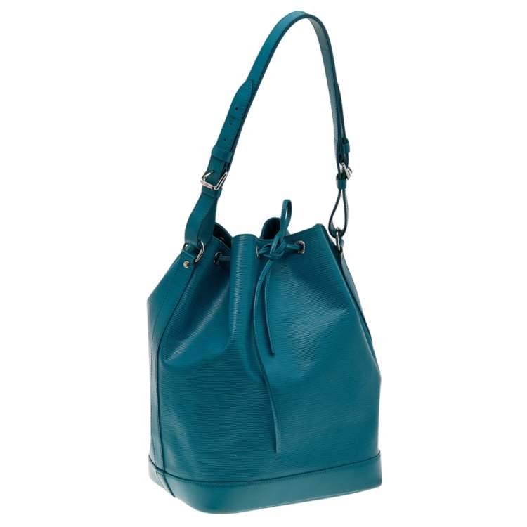 مملوكة مسبقًا Louis Vuitton Cyan Epi Leather Noe NM Bag