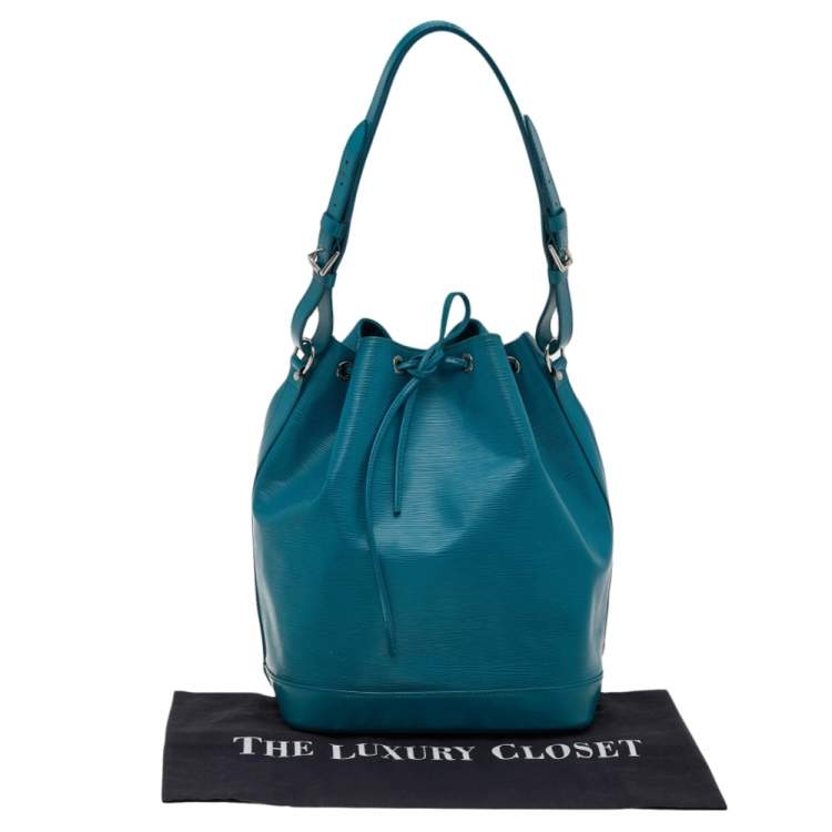 مملوكة مسبقًا Louis Vuitton Cyan Epi Leather Noe NM Bag