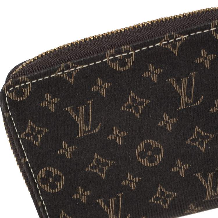 Pre Owned Louis Vuitton Brown Monogram Canvas Zippy Coin Purse