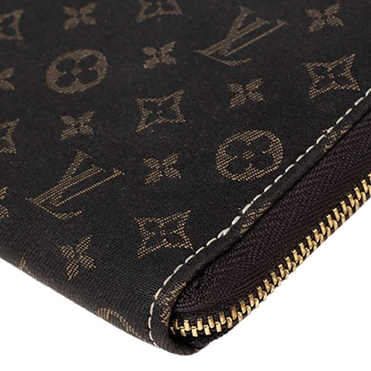 Pre Owned Louis Vuitton Brown Monogram Canvas Zippy Coin Purse